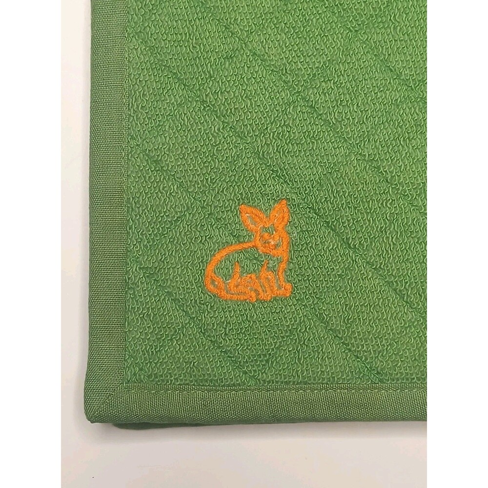 Coniglio Palm Beach Placemats Set Of 4 Reversible Tropical Print/ Green NWT $250 - Picture 9 of 16